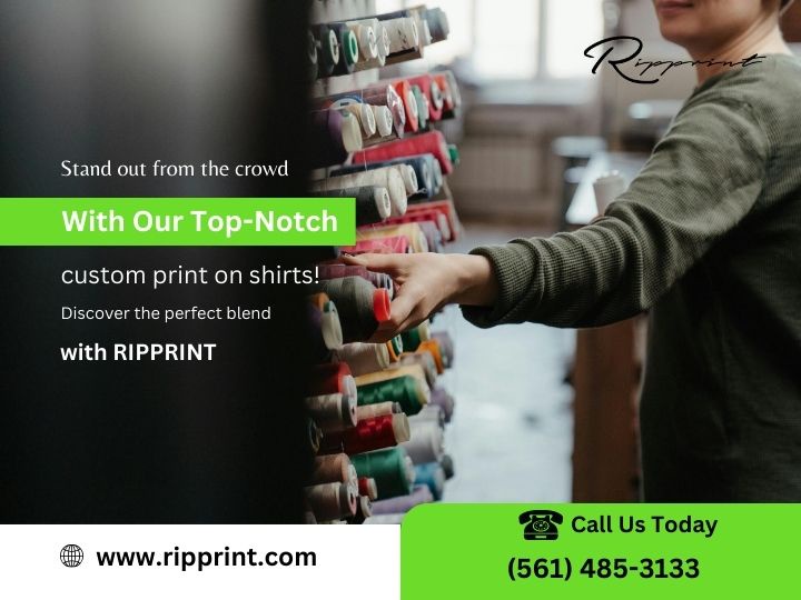 Revolutionizing Personal Expression: The Power of Custom Apparel Printing with RIPPrint