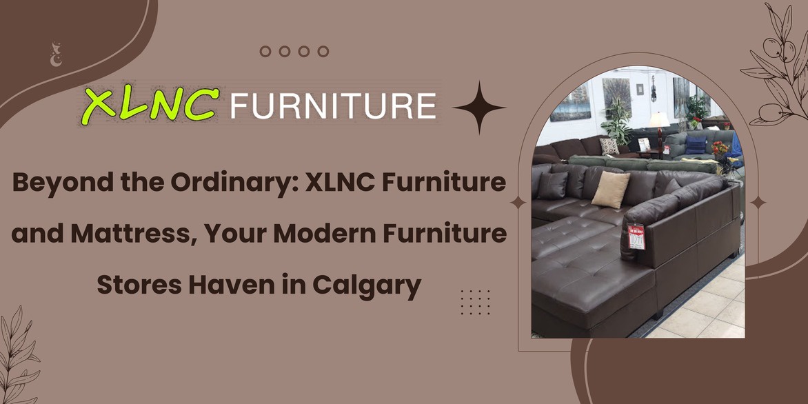 Beyond the Ordinary: XLNC Furniture and Mattress, Your Modern Furniture Stores Haven in Calgary