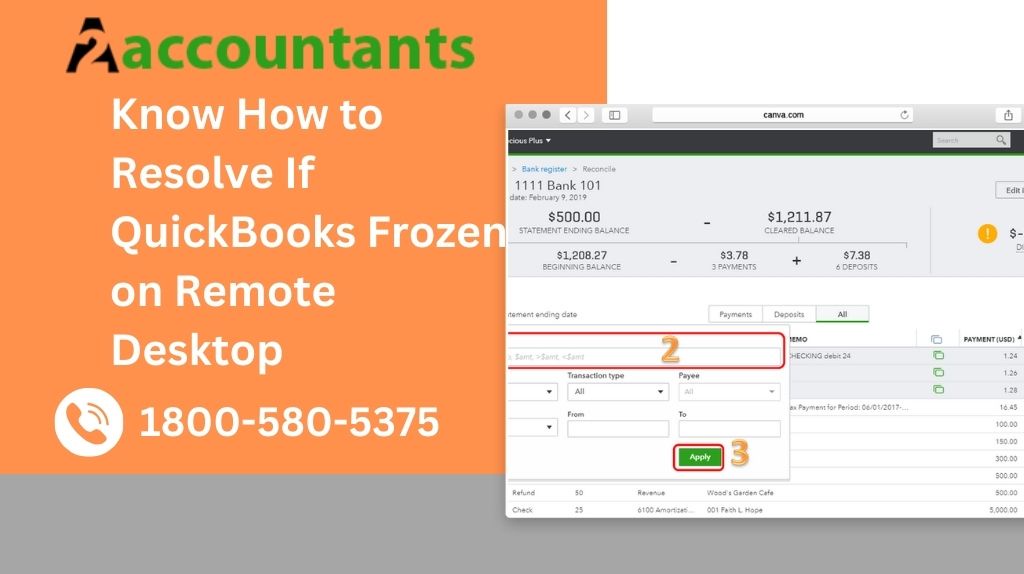 Know How to Resolve If QuickBooks Frozen on Remote Desktop