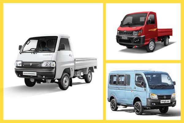 Which Mini Truck or Tempo Traveller is popular in city areas in India?