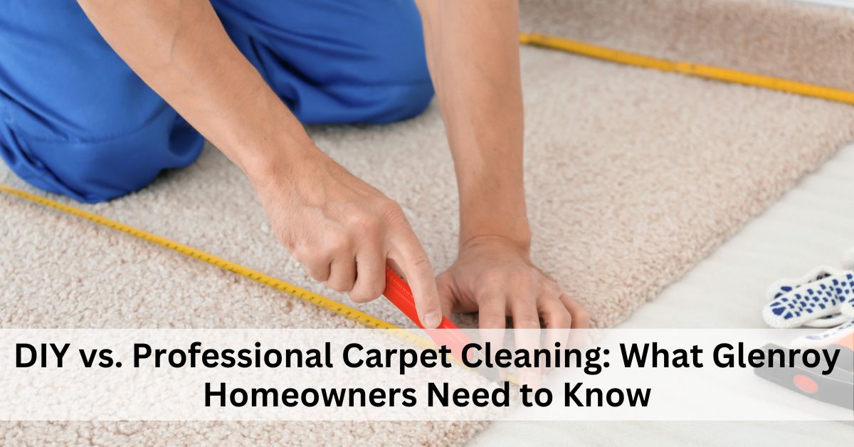 DIY vs. Professional Carpet Cleaning: What Glenroy Homeowners Need to Know