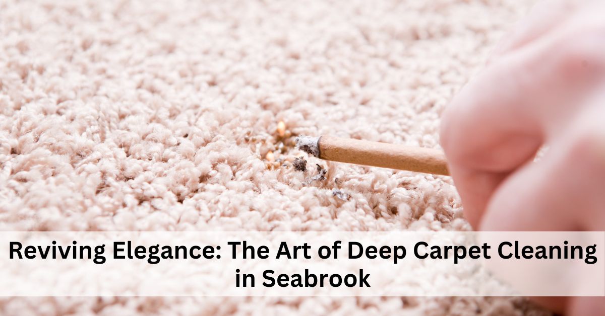 Reviving Elegance: The Art of Deep Carpet Cleaning in Seabrook