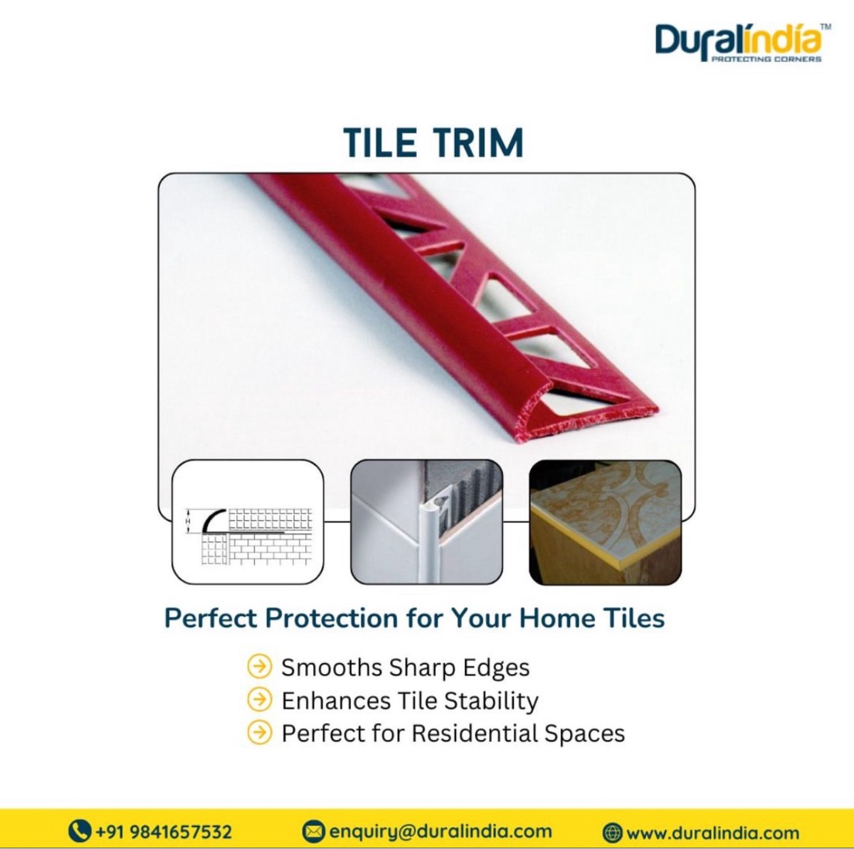 Tile Trim: Enhance Safety & Style in Your home