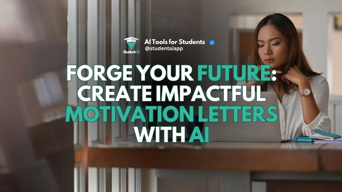 Forge Your Future: Create Impactful Motivation Letters with AI
