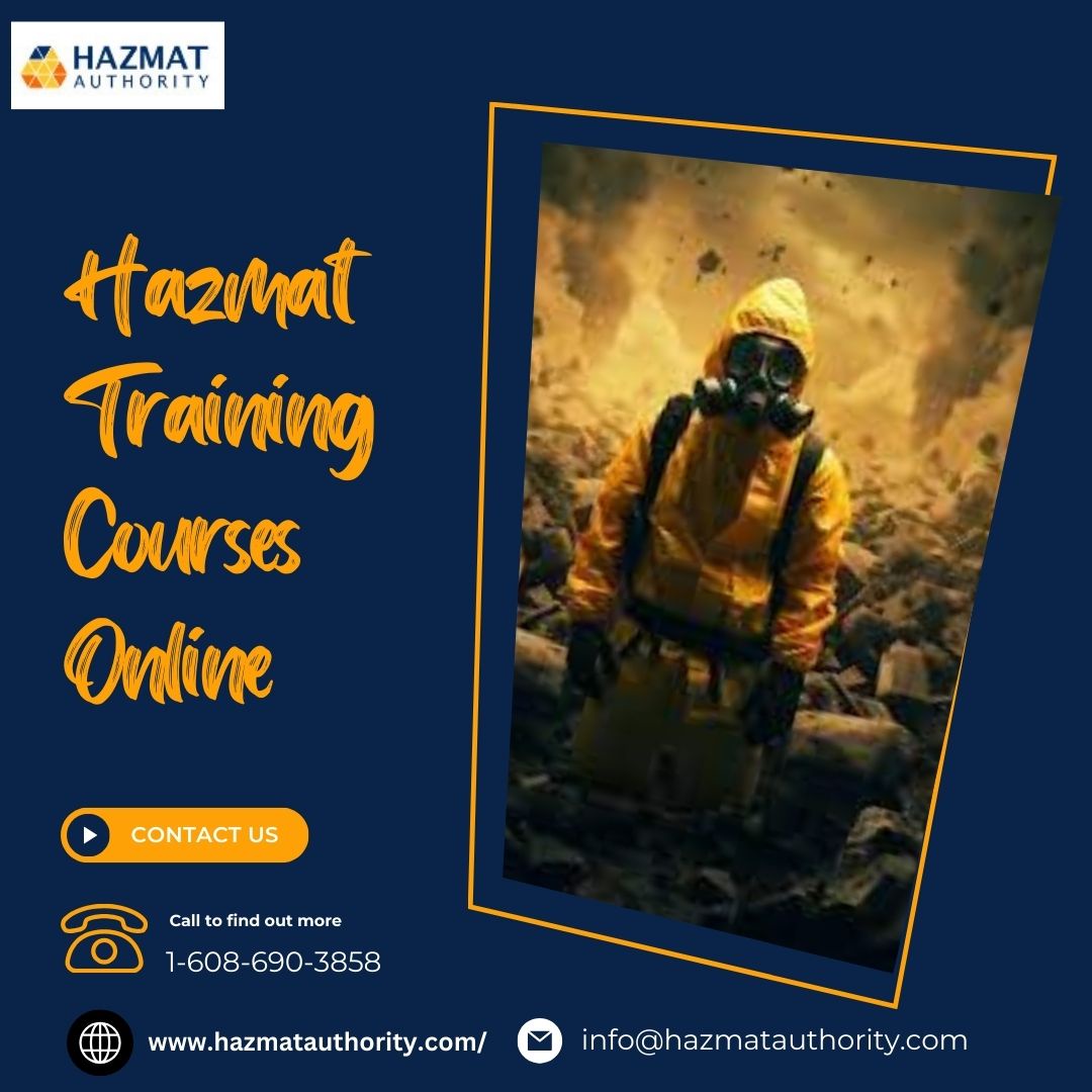 Online Courses for Hazmat Awareness An Easy Way to Get Certified in Hazardous Materials