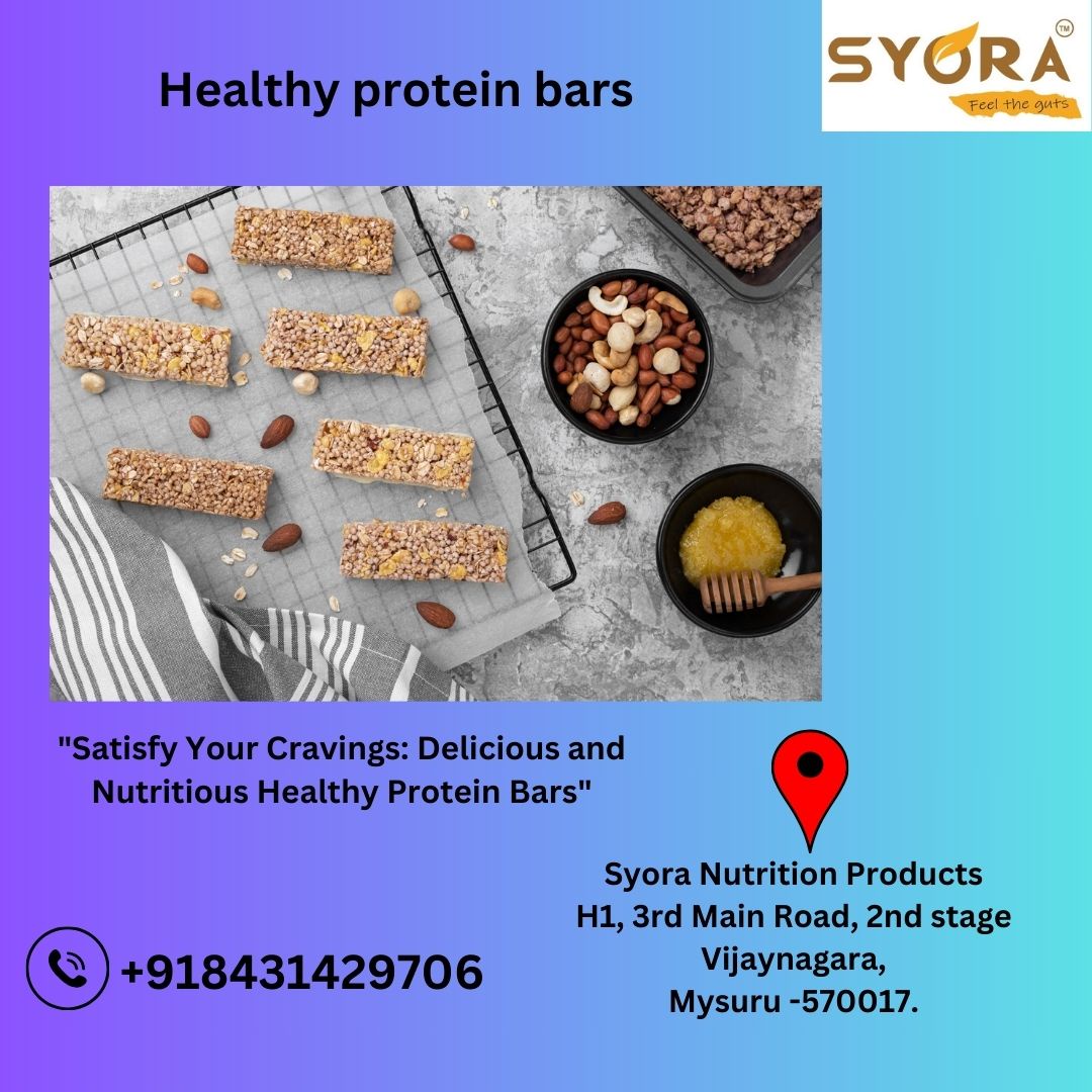 "Satisfy Your Cravings: Delicious and Nutritious Healthy Protein Bars"