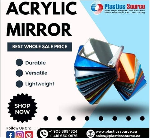 Reflecting Your Style: A Guide to Acrylic Mirrors in Canada with Plastics Source