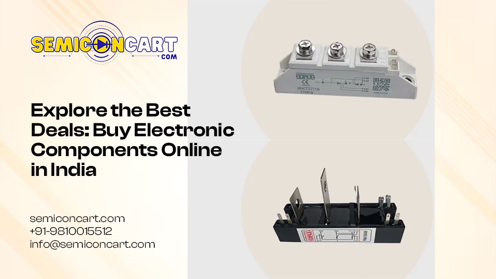 Explore the Best Deals: Buy Electronic Components Online in India