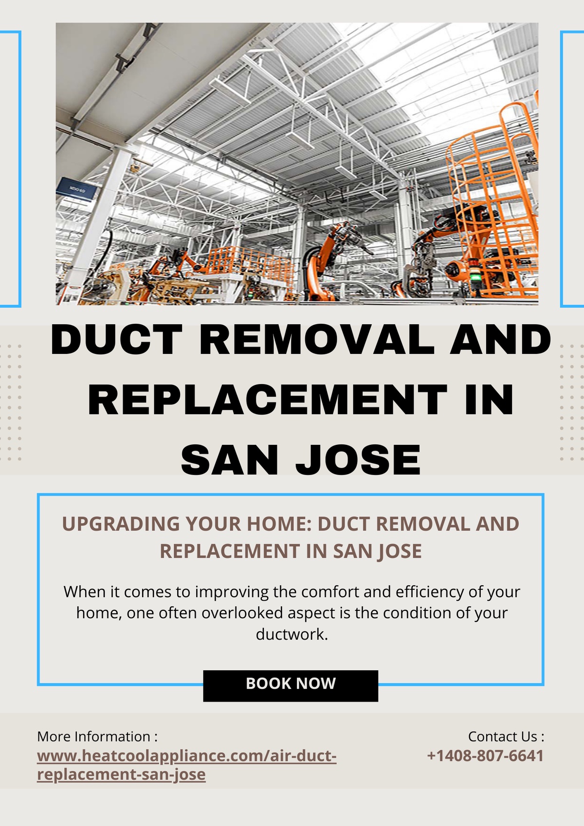 Enhance Your Indoor Comfort: Duct Replacement Services in San Jose