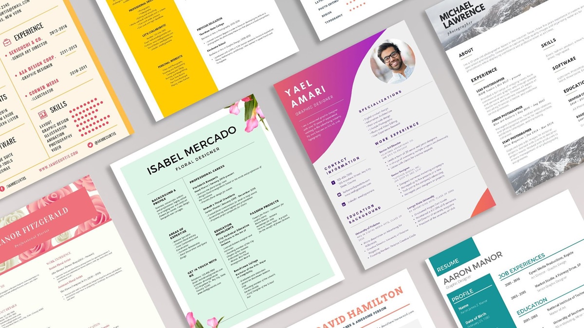 Creative Resume Templates to Make Your Application Stand Out