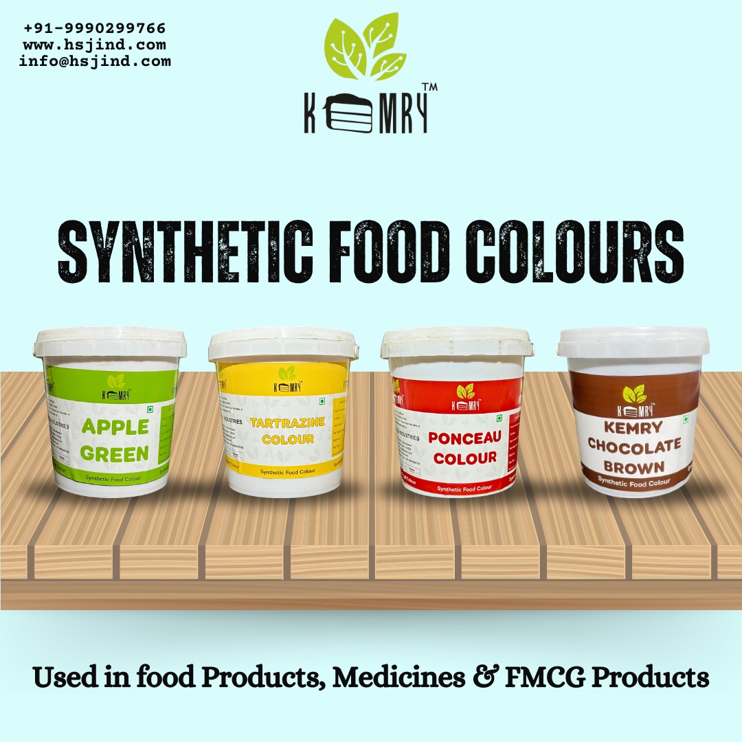 Kemry: Manufacturer of Synthetic Food Colour in India
