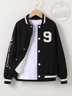 The Classic Appeal of the Black Varsity Jacket
