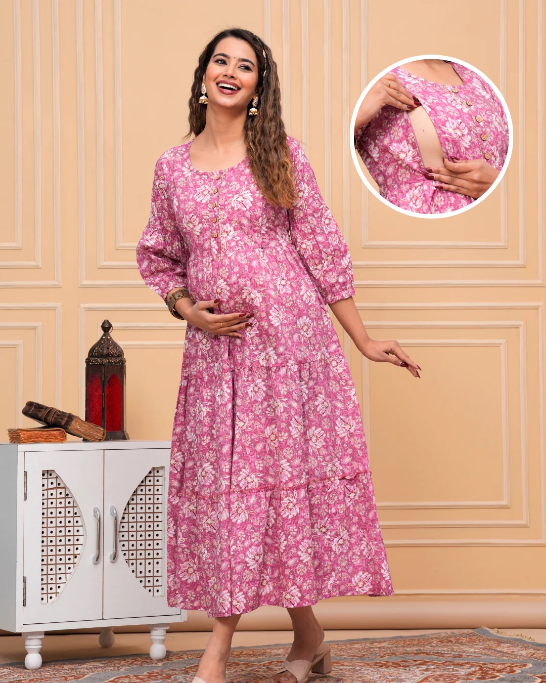 Know About Some Comfortable Patterns for Pregnancy Dresses