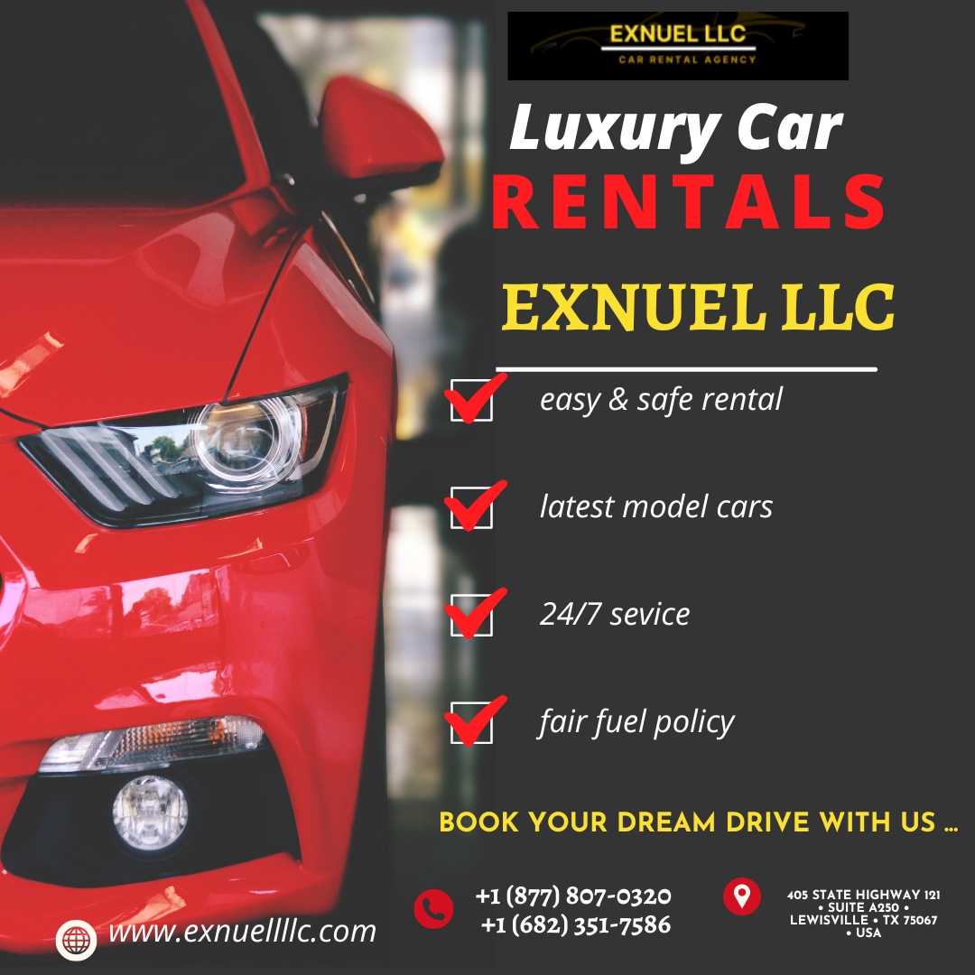 Unveiling luxury car rentals  in Texas: Experience Elegance on the Road!