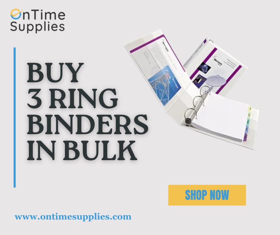 Bulk Up Your Savings: Buying 3-Ring Binders in Wholesale Quantities