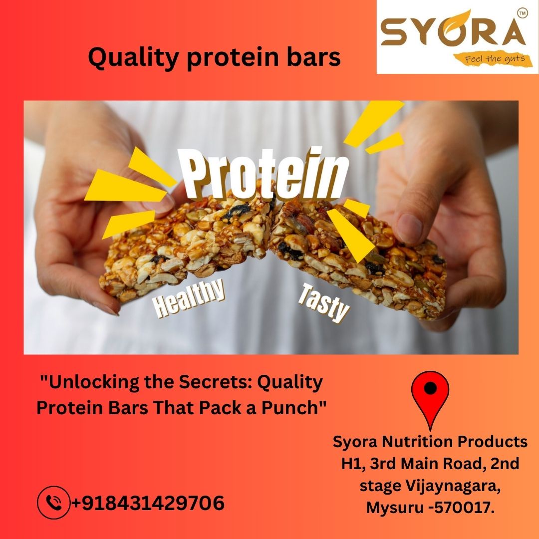"Unlocking the Secrets: Quality Protein Bars That Pack a Punch"