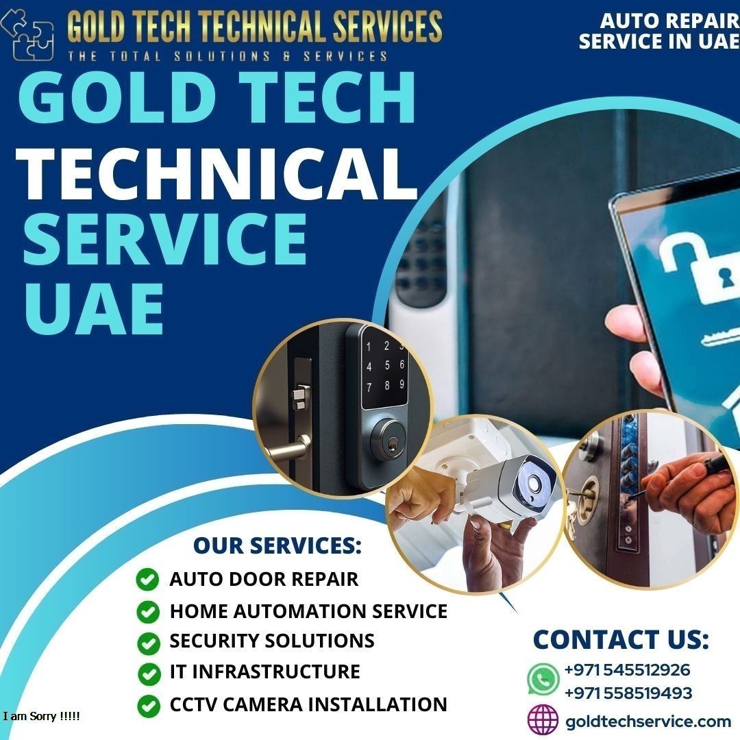 Automatic Door Service in UAE  +971545512926