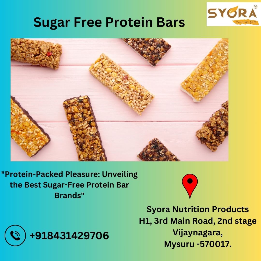 "Protein-Packed Pleasure: Unveiling the Best Sugar-Free Protein Bar Brands"