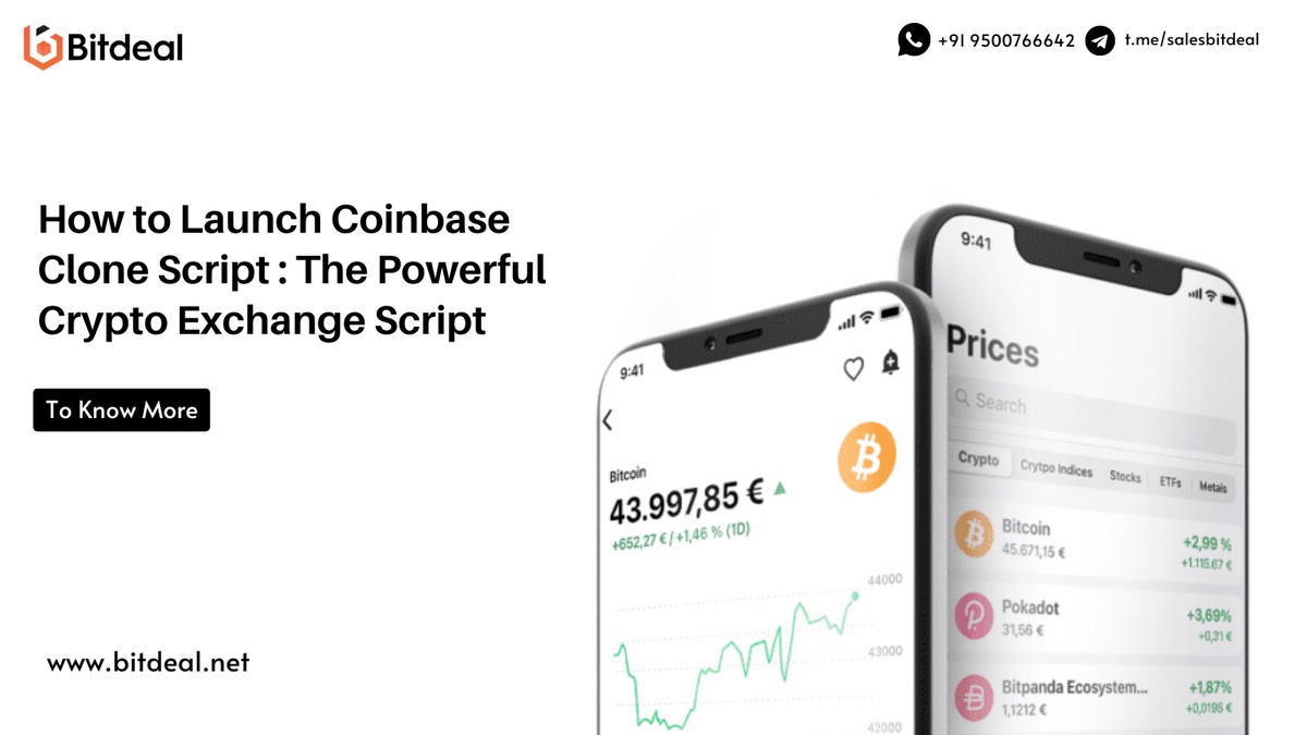 How to Launch Coinbase Clone Script : The Powerful Crypto Exchange Script