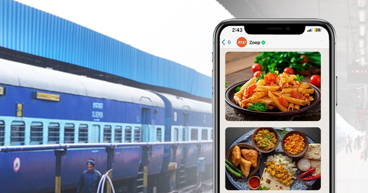 No Cash? No Problem! Pay with UPI for IRCTC Food on Train