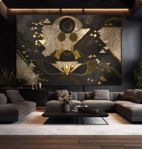 The Power of Artwork and Brass Decorative Items for Living Room