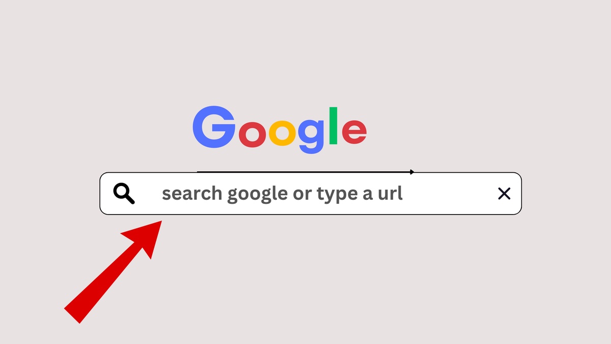 What exactly means by "Google search type or URL"?