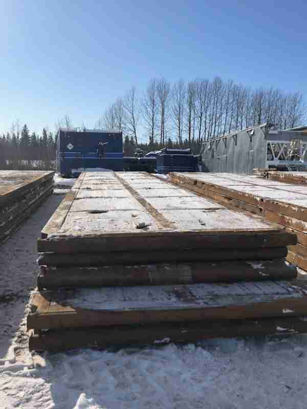 Access, Wood, and Rig Mats Available in Spruce Grove & Edmonton, Alberta