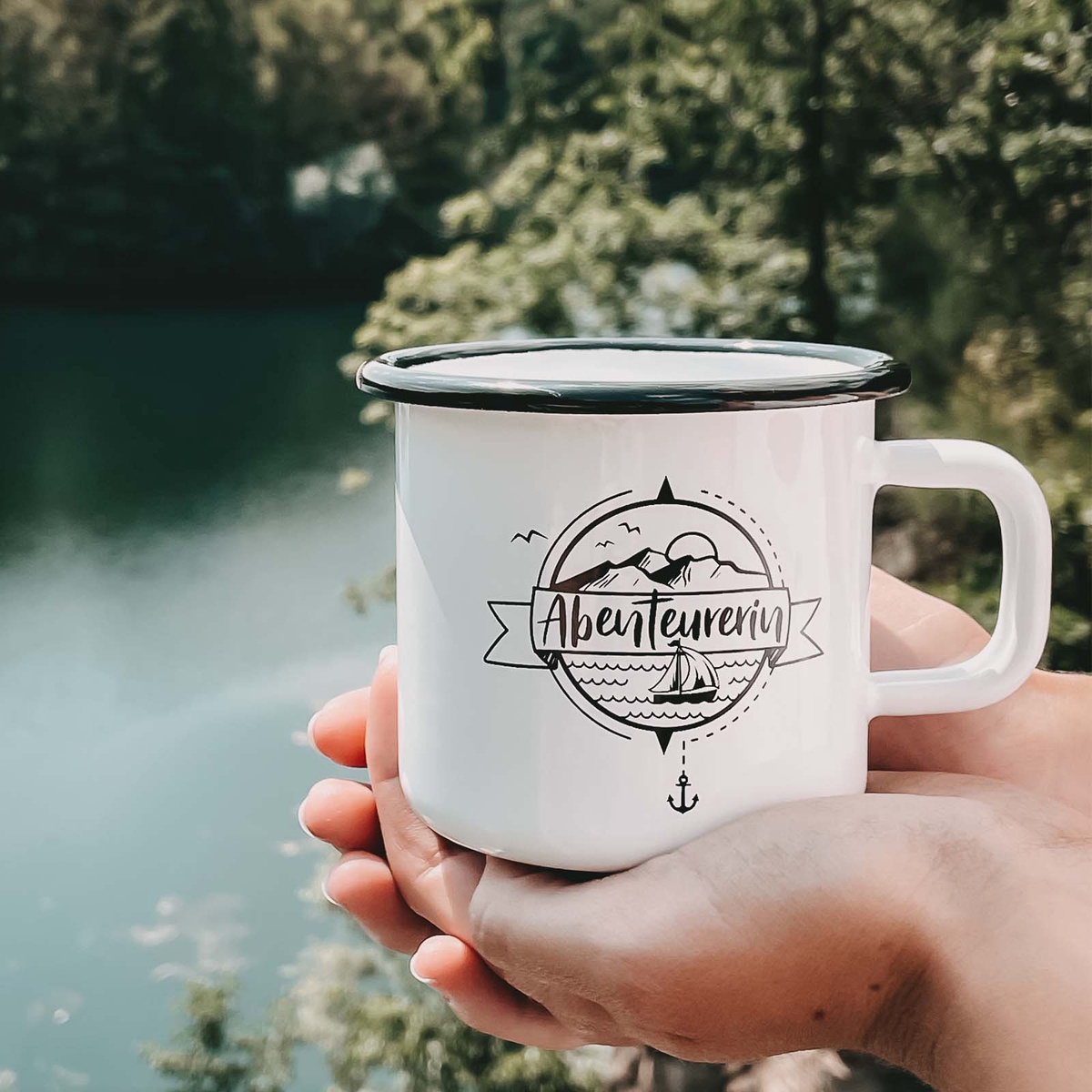 Camping Tassen Emaille - Die perfekten Begleiter für Outdoor-Abenteuer