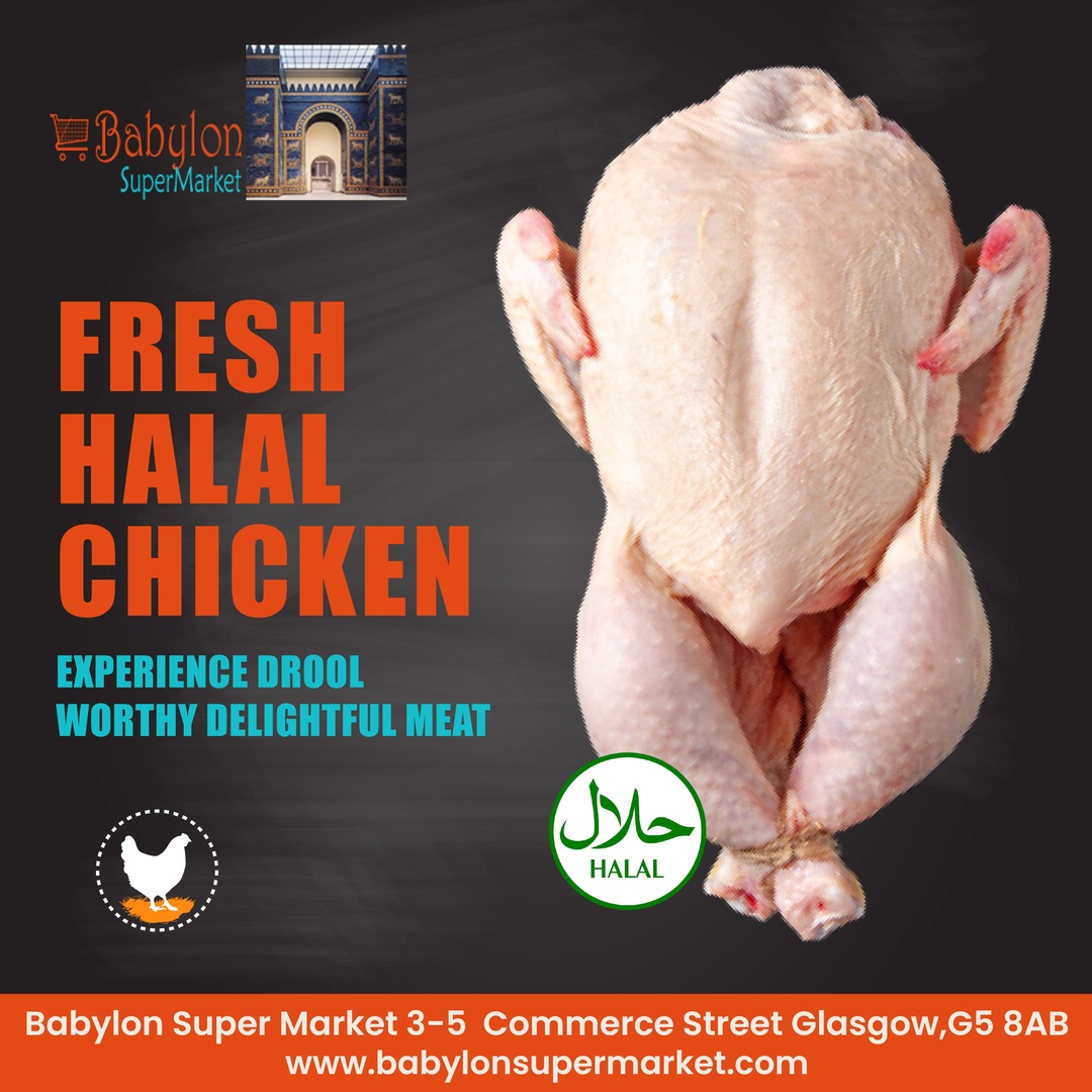 Fresh halal meats in Glasgow