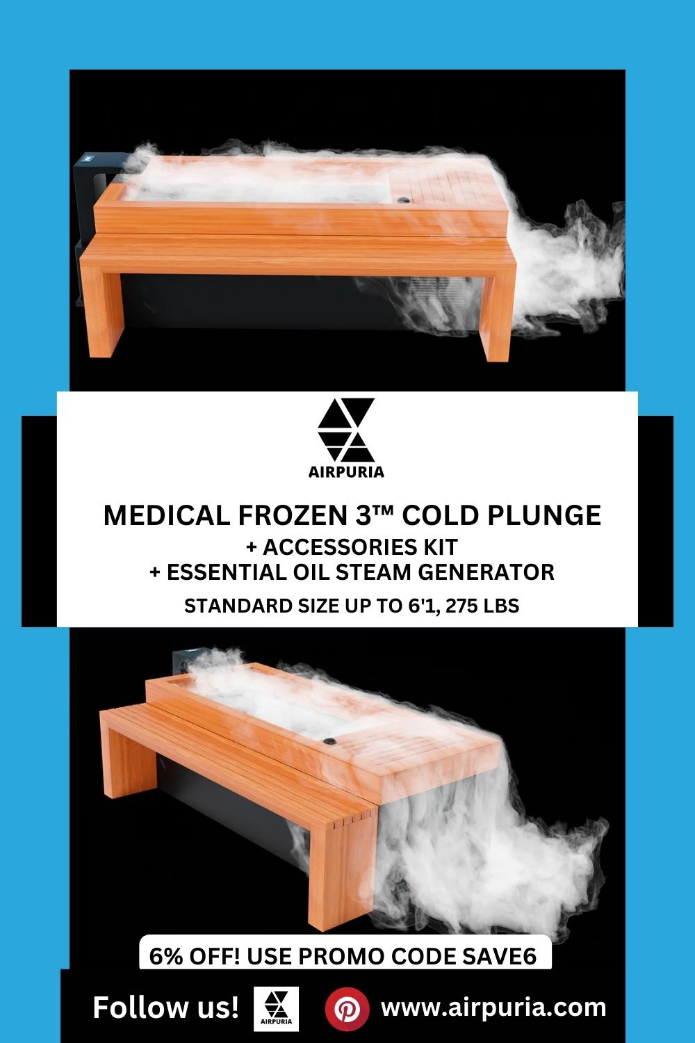 Unlocking the Benefits of the  Medical Frozen 3™ Cold Plunge for Your Wellness Journey!