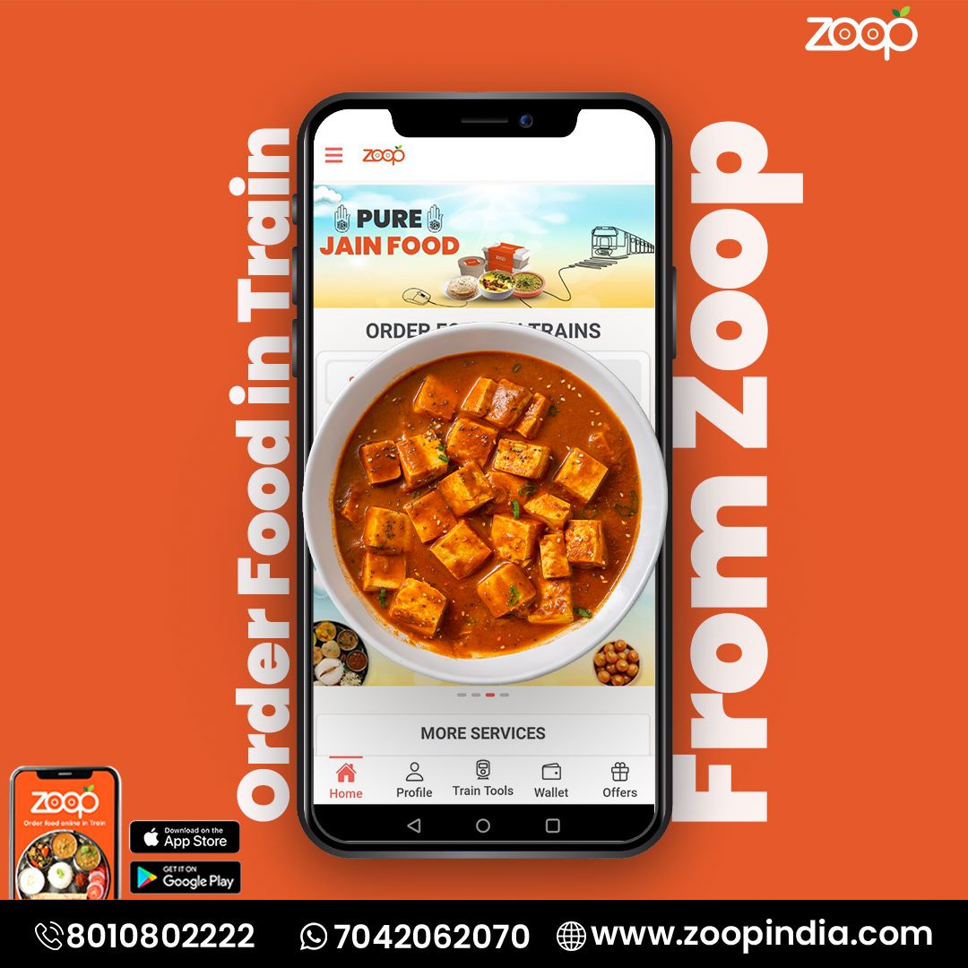 Zoop: Serving delicious food during train journeys