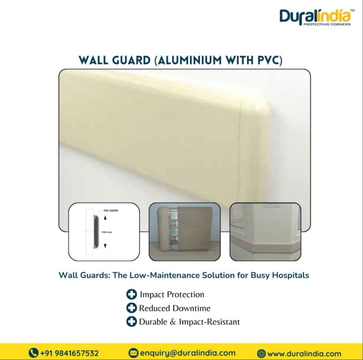 Streamline Hospital Efficiency: Wall Guards for Lasting Protection