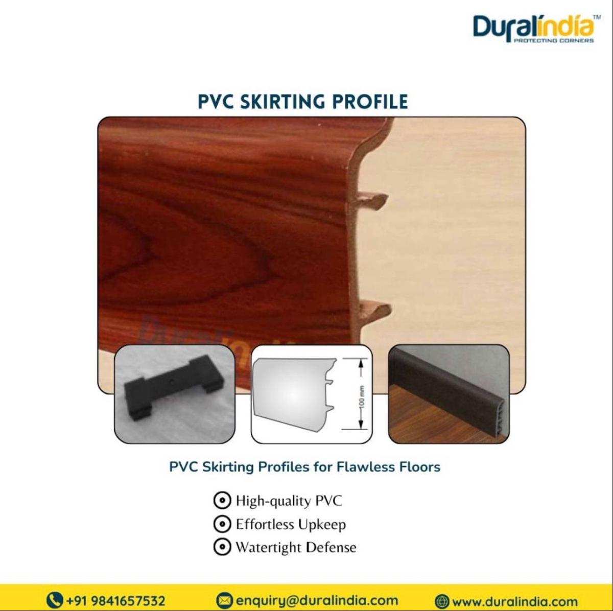 The Perfect Finishing Touch: PVC Skirting Profiles for Impeccable Floors