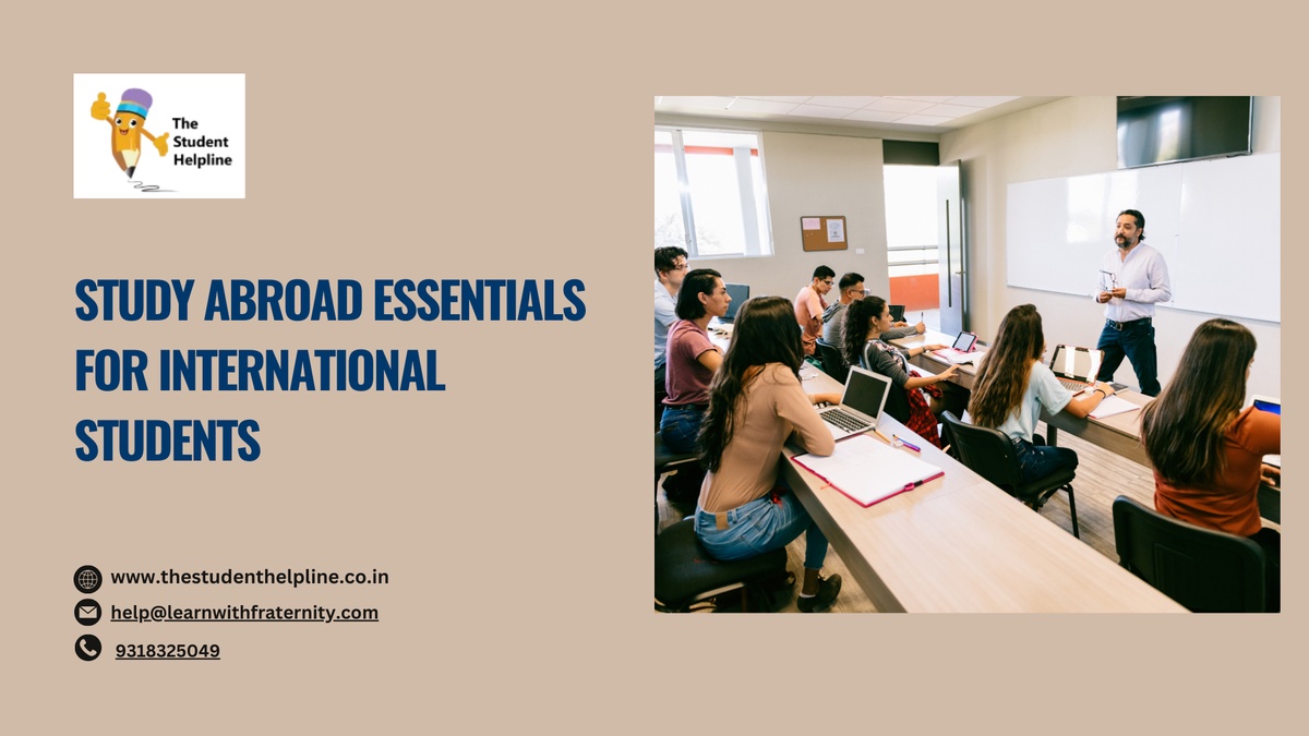 Unlocking the World: Study Abroad Essentials for International Students