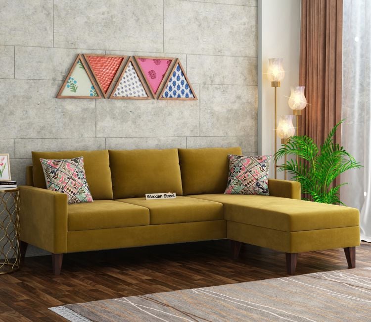 Affordable Luxury: L-Shape Sofas Starting from ₹39,999 at Wooden Street
