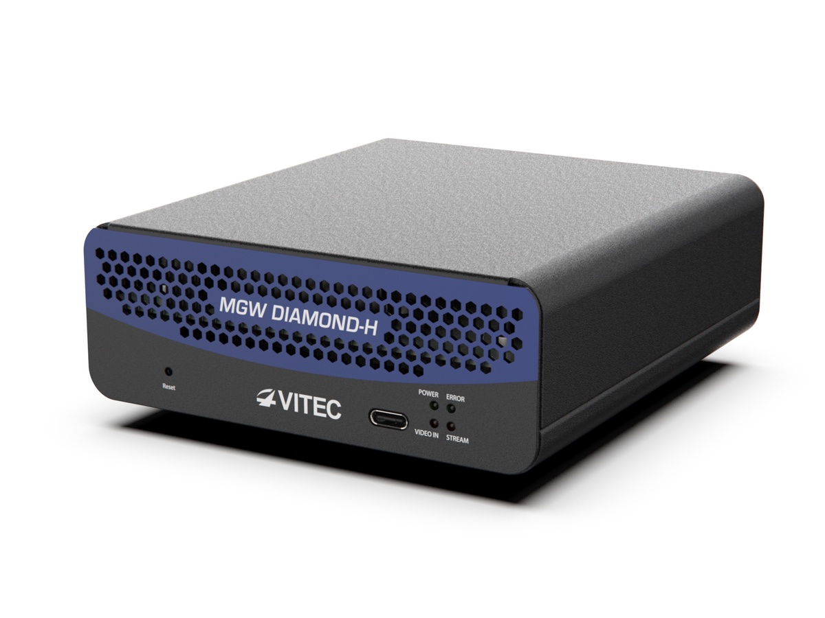 VITEC Launches the MGW Diamond-H Compact 4K HDMI Encoder