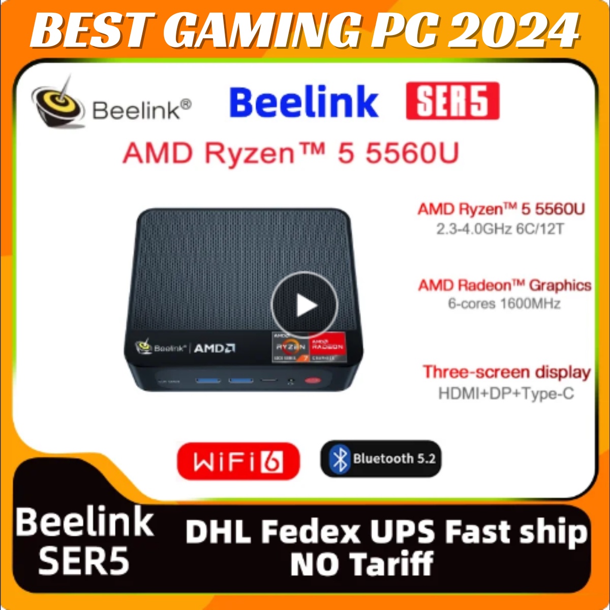 Unleash Boundless Potential: Exploring the Beelink SER5 Mini PC for Gaming, Home Office, and Business