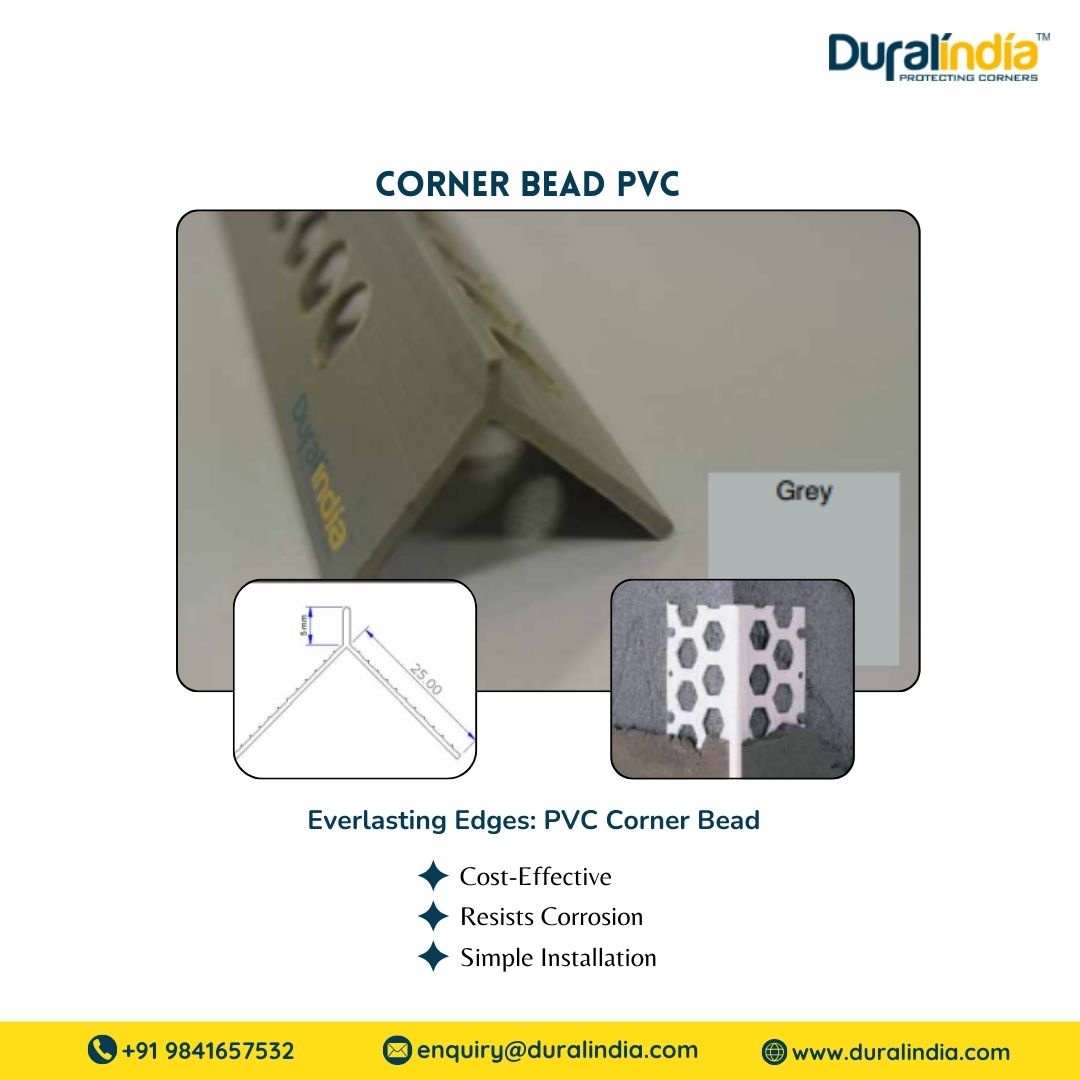Undeterred Edges: PVC Corner Bead for Long-Lasting Protection
