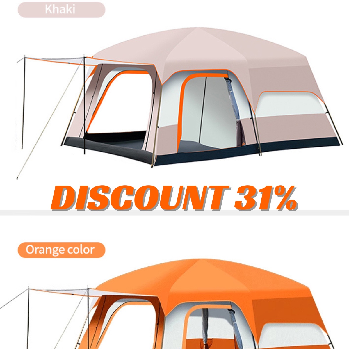 Exploring the Great Outdoors with the Sonuto Camping Family Tent: A Spacious Haven for Adventure