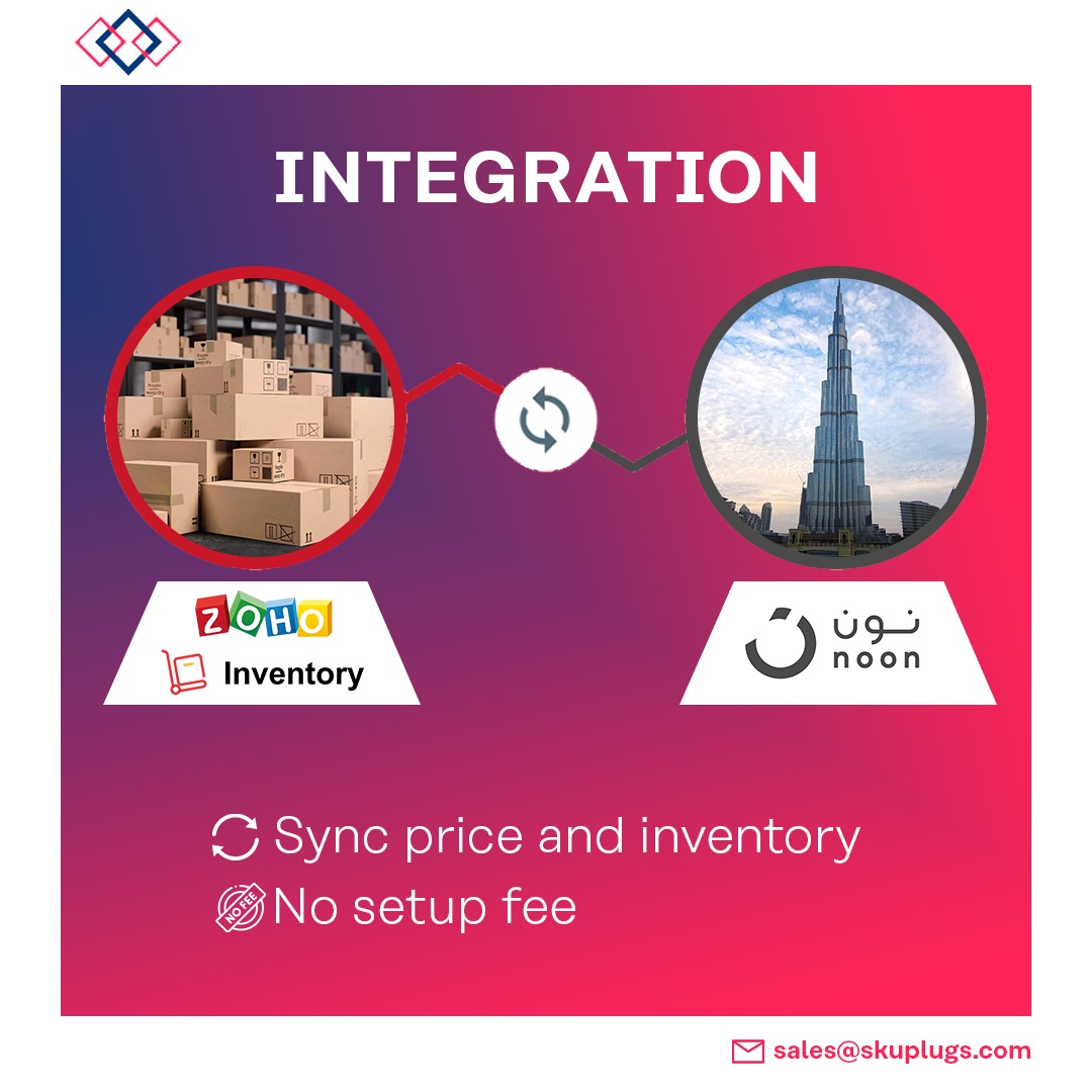 Zoho Inventory and Noon integration - SKUPlugs
