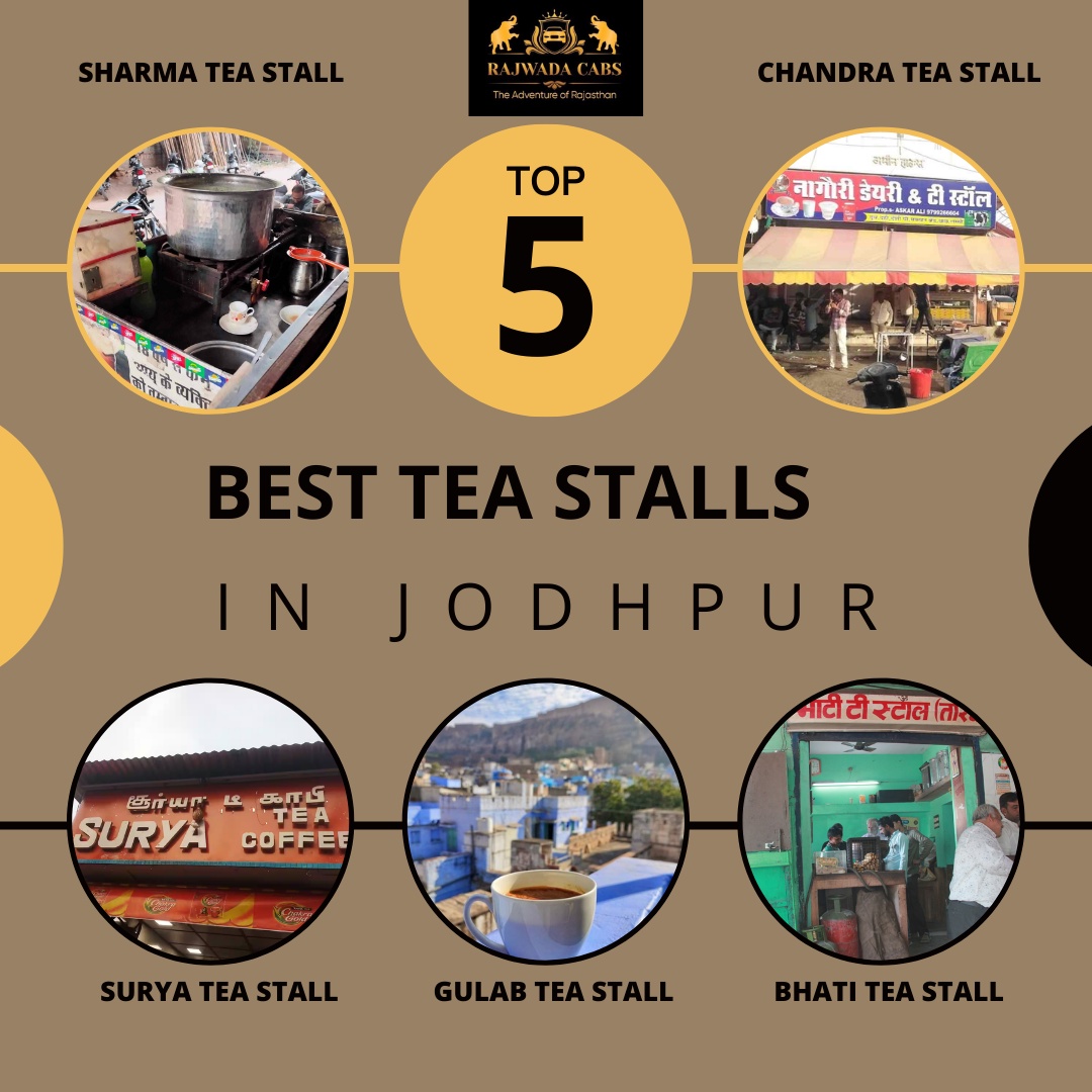 Top 5 Jodhpur’s Best Tea Stalls - A Tea Ride with Rajwada Cab