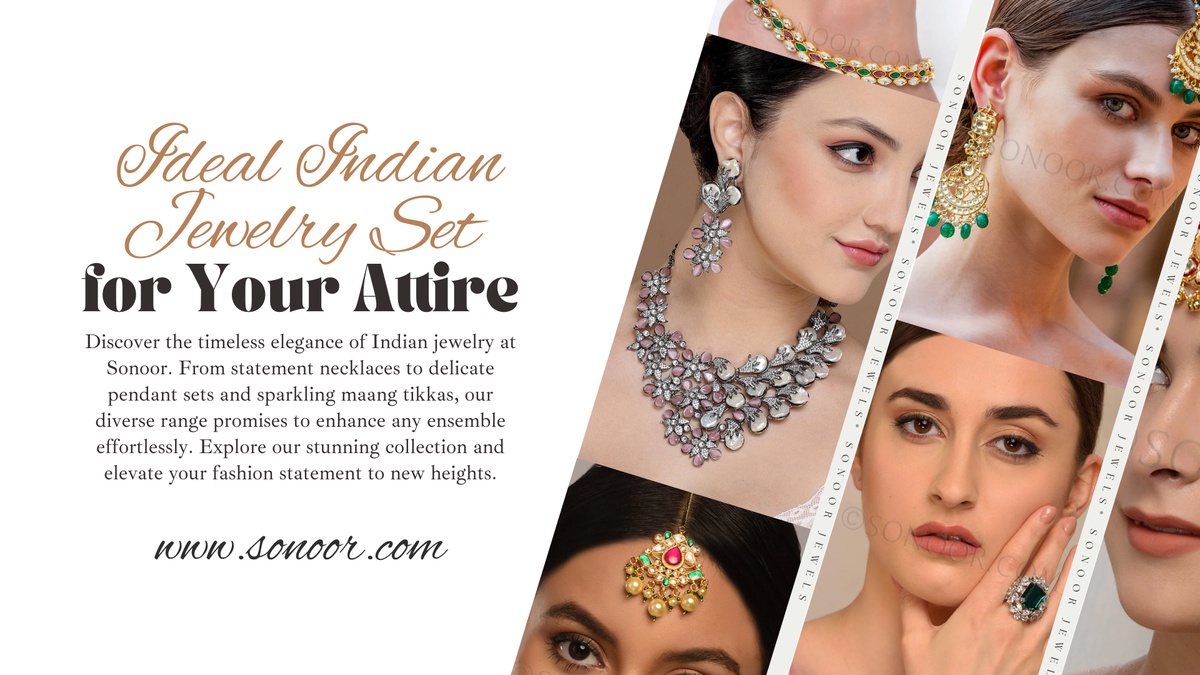 Selecting the Ideal Indian Jewelry Set for Your Attire