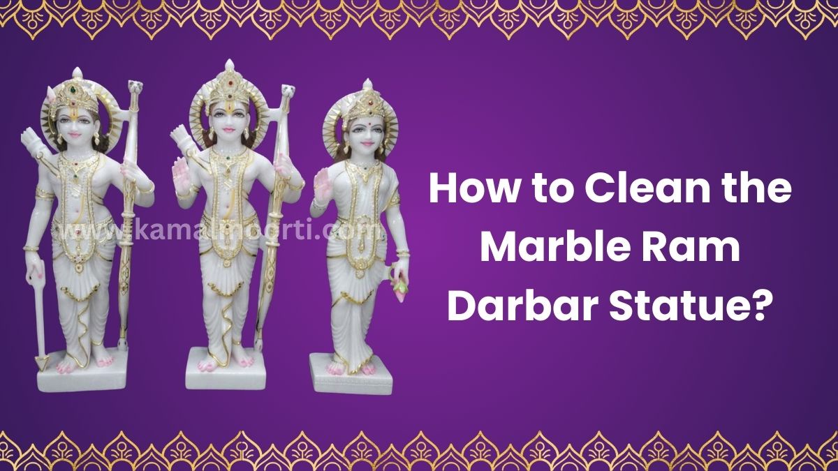 How to Clean the Marble Ram Darbar Statue?