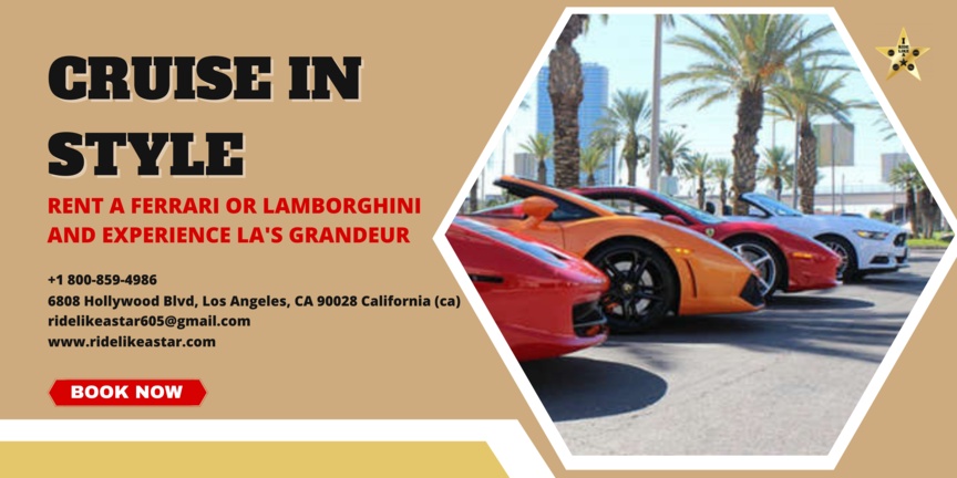 Cruise in Style: Rent a Ferrari or Lamborghini and Experience LA's Grandeur