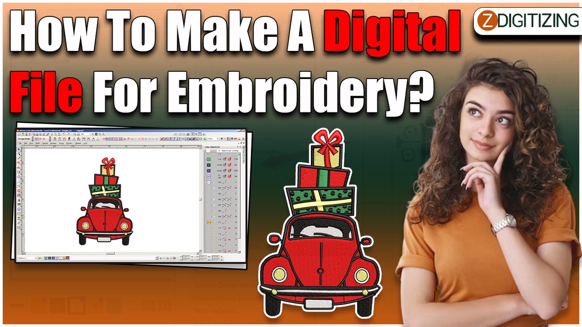 How To Make A Digital File For Embroidery