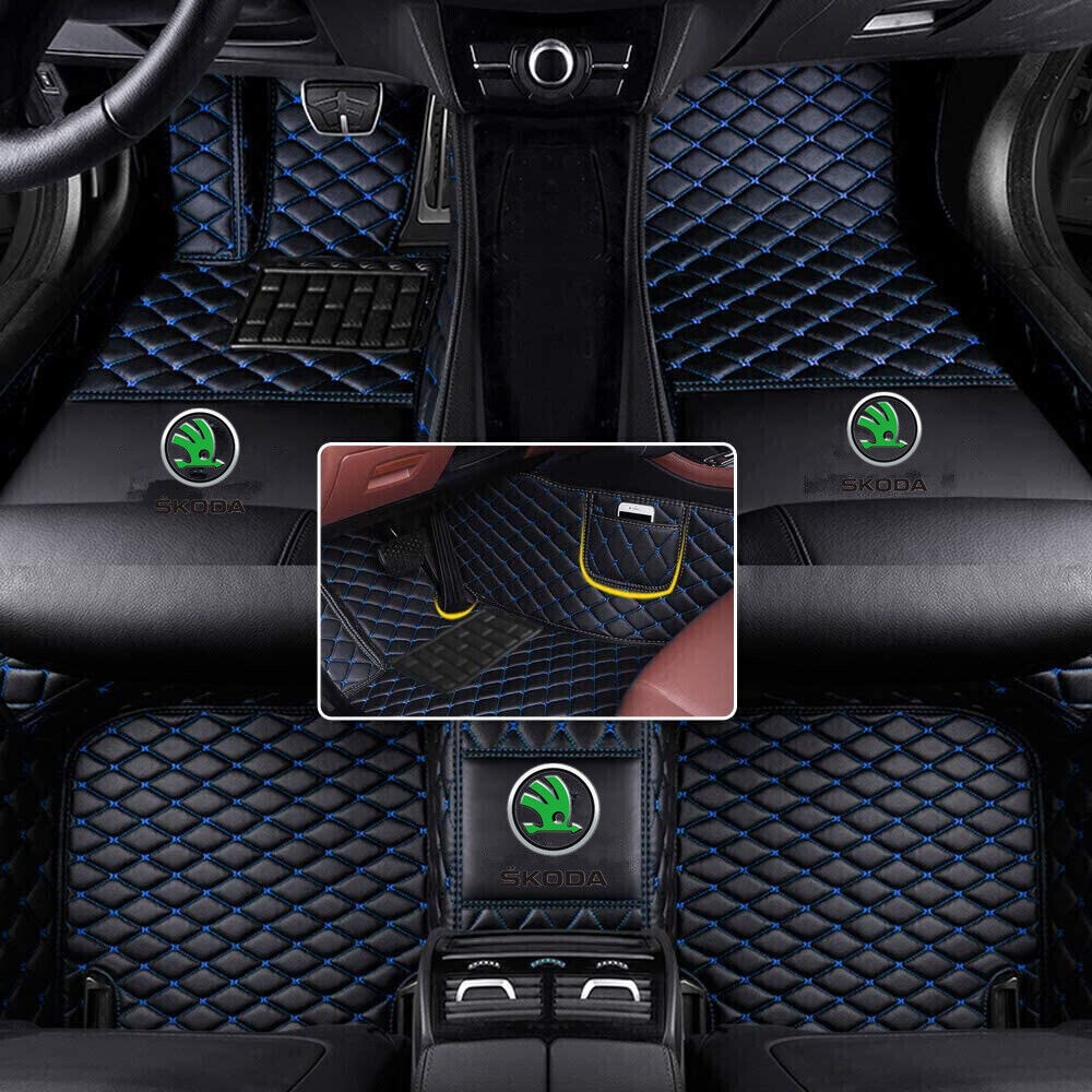 "Step into luxury and protection with Simply Car Mats' premium range of tailored Skoda car mats, where style meets functionality in every drive."