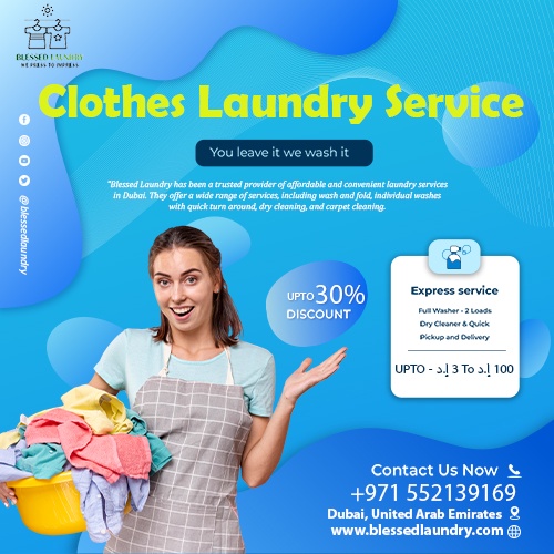 Better Cleaning and Better Laundry Service with us in Dubai