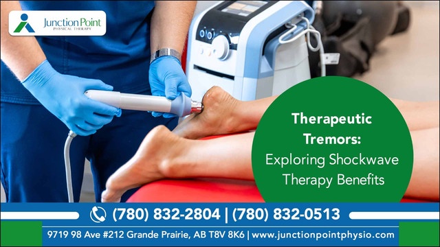 Breaking Through Pain: The Transformative Power of Shockwave Therapy Grande Prairie at Junction Point Physical Therapy