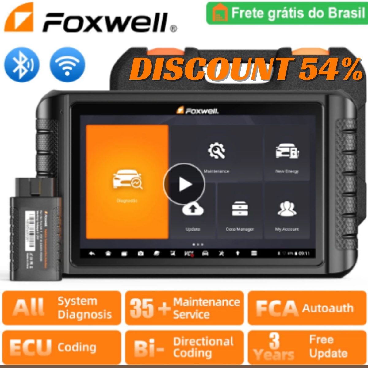 Unleash Your Car's Potential with the FOXWELL NT1009 OBD2 Car Scanner: A Comprehensive Review