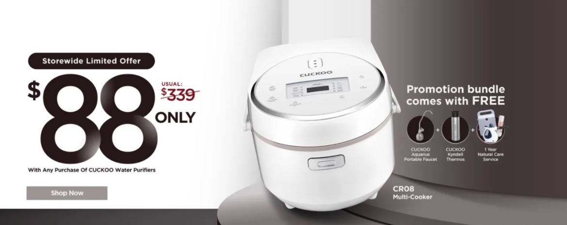Unleash Healthy And Infinite Flavor With CUCKOO Multi Cooker.